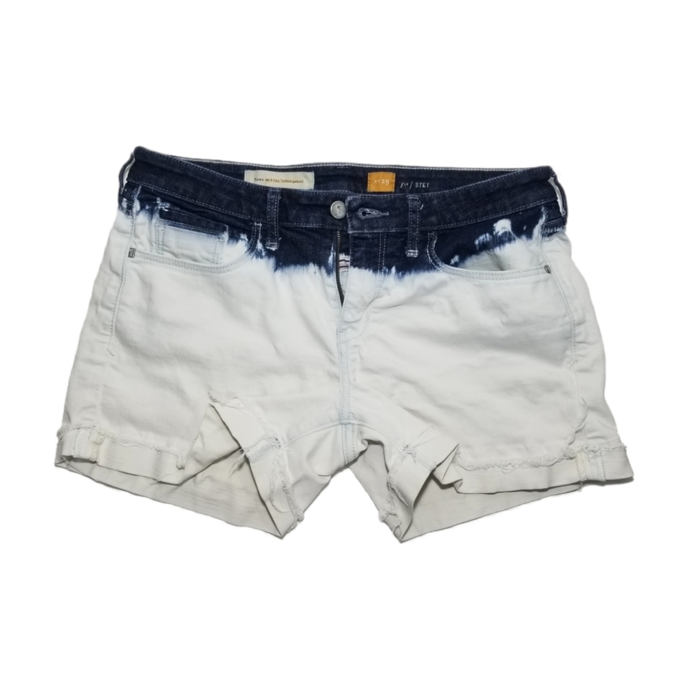 Pilcro and the letterpress distressed shorts sz29